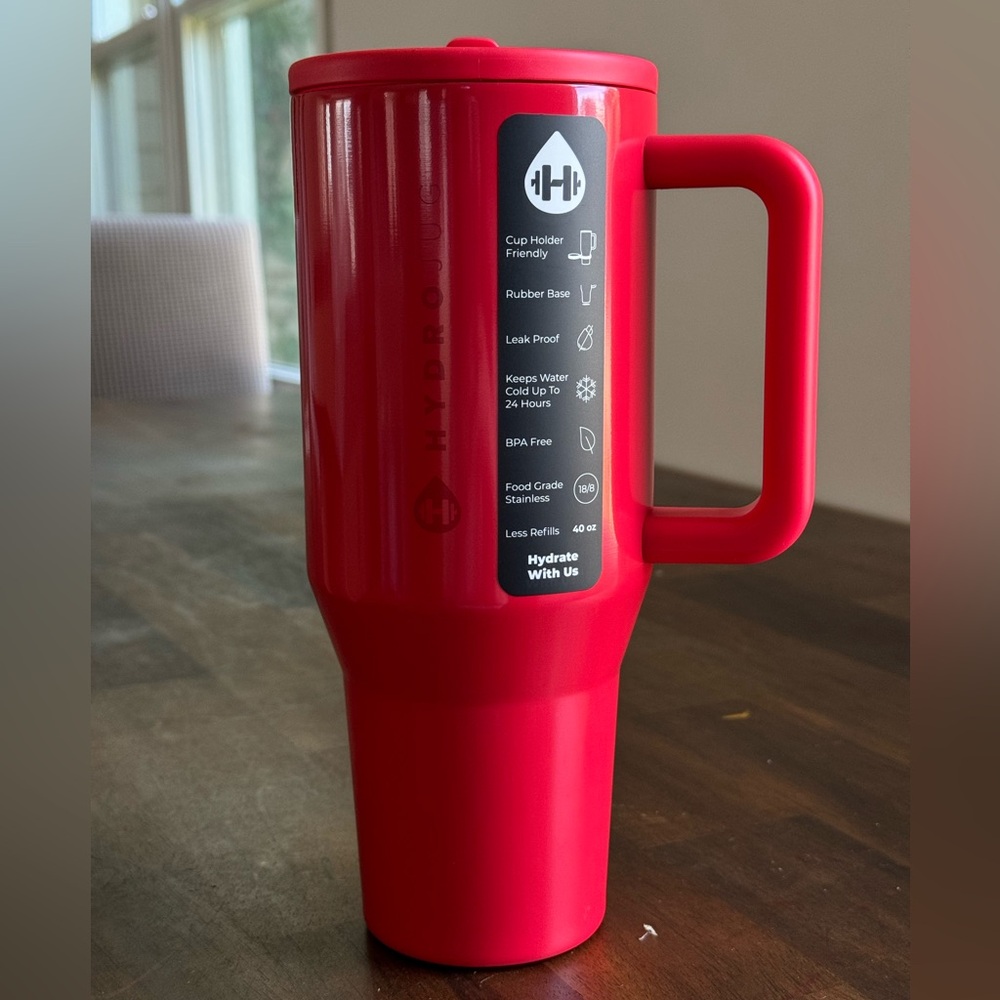 Hydrojug Traveler 40oz Red